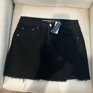 American Eagle Outfitters Black Denim Skirt